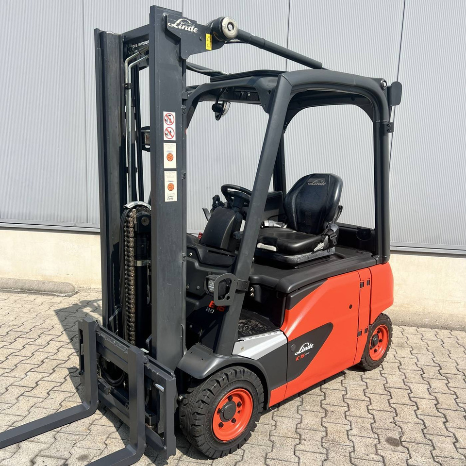 Linde E16P (386-02) EVO - Chariot élévateur électrique: photos 1 Linde E16P (386-02) EVO - Chariot élévateur électrique: photos 1
