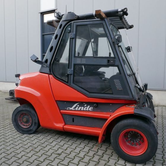 Linde H80D/900 (396-02) - Chariot élévateur diesel: photos 1 Linde H80D/900 (396-02) - Chariot élévateur diesel: photos 1