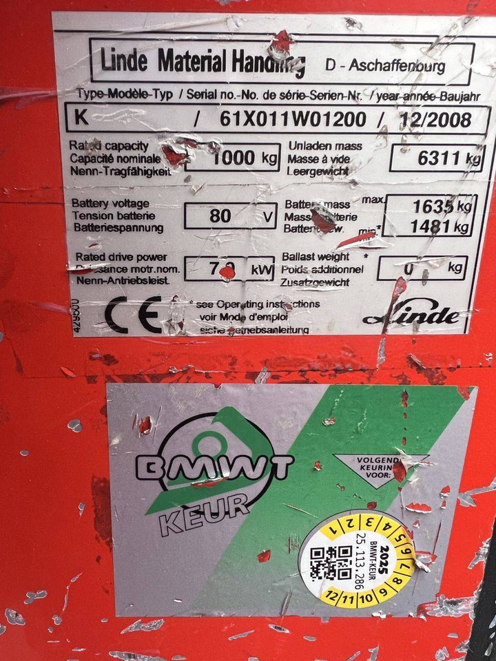 Rayonnage metallique Linde Kombi L-Head (011): photos 12