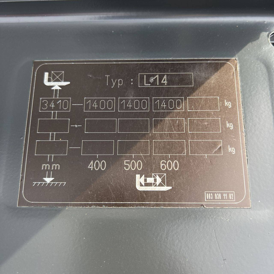 Linde L14 (372) en leasing occasion Linde L14 (372): photos 14 Linde L14 (372) en leasing occasion Linde L14 (372): photos 14