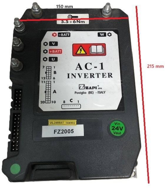Motor controller for Atlet - Bloc de gestion pour Matériel de manutention: photos 1 Motor controller for Atlet - Bloc de gestion pour Matériel de manutention: photos 1