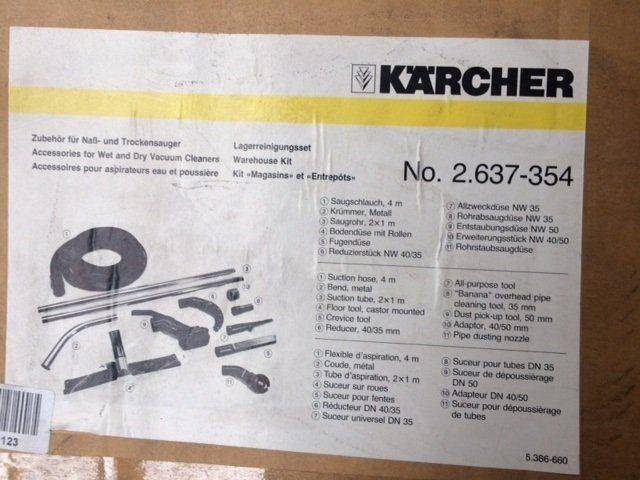 Kärcher Set of warehouse cleaning - Pièces de rechange pour Machine de nettoyage: photos 2 Kärcher Set of warehouse cleaning - Pièces de rechange pour Machine de nettoyage: photos 2