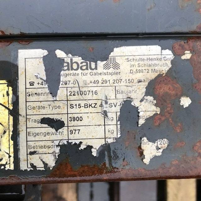 Stabau Bale Clamp - Pinces: photos 4 Stabau Bale Clamp - Pinces: photos 4