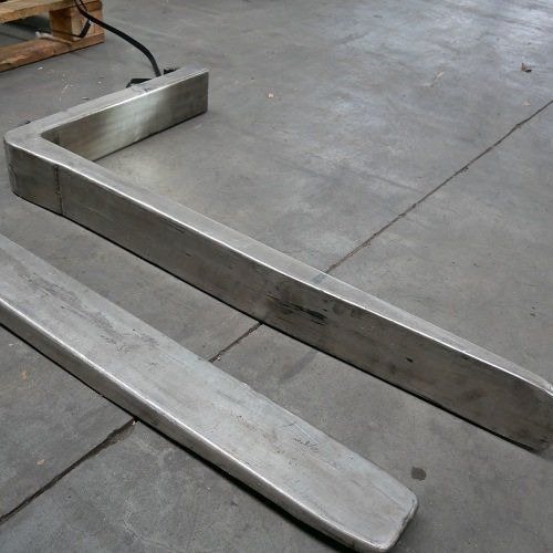 Stainless Steel plated forks - Fourches pour Matériel de manutention: photos 1 Stainless Steel plated forks - Fourches pour Matériel de manutention: photos 1