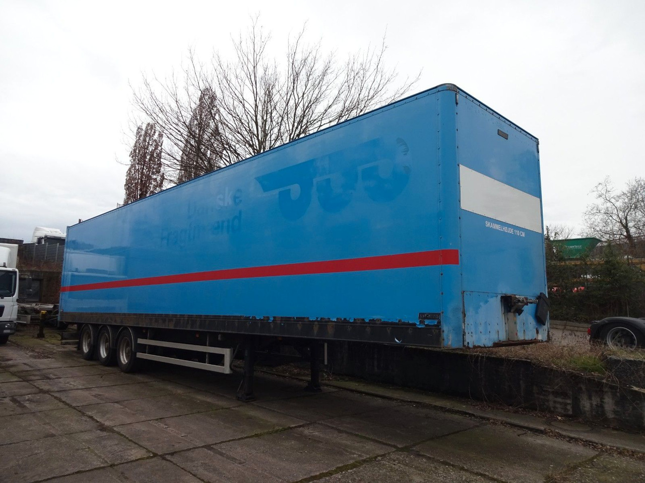 Kel-Berg 3 x Koffer, Doppelstock mit Balken - Semi-remorque fourgon: photos 4 Kel-Berg 3 x Koffer, Doppelstock mit Balken - Semi-remorque fourgon: photos 4