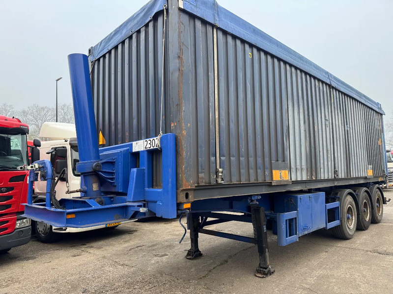 Hendricks 20ft container Kippchassis 24V hydraulic Self support! - Semi-remorque porte-conteneur/ Caisse mobile: photos 1 Hendricks 20ft container Kippchassis 24V hydraulic Self support! - Semi-remorque porte-conteneur/ Caisse mobile: photos 1