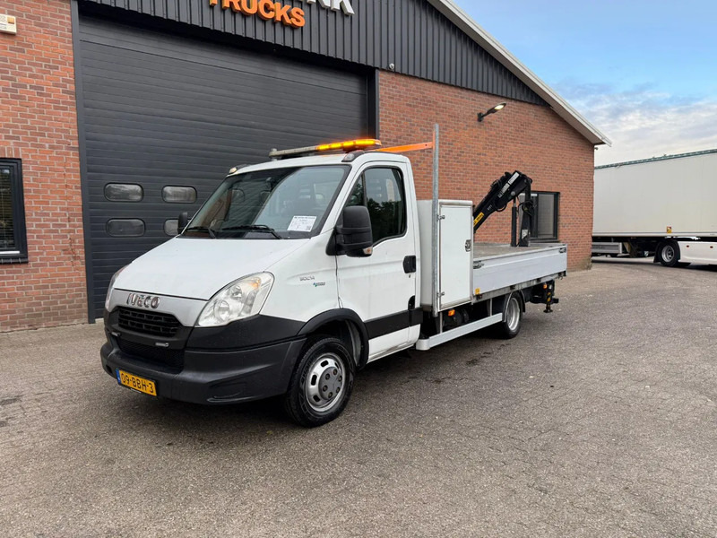 Iveco 50c14 Erdgas/CNG Hiab kran/crane Pritsche - Utilitaire plateau: photos 1 Iveco 50c14 Erdgas/CNG Hiab kran/crane Pritsche - Utilitaire plateau: photos 1