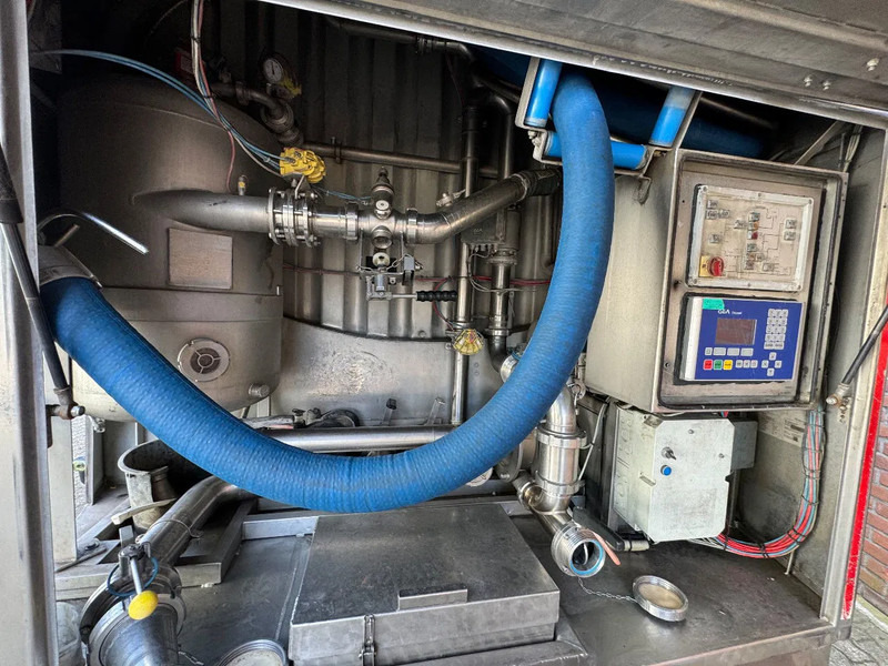 Semi-remorque citerne Magyar 28.000 RMO RVS/Edelstahl Food/Lebensmittel Lenkachse 2x Pump: photos 6