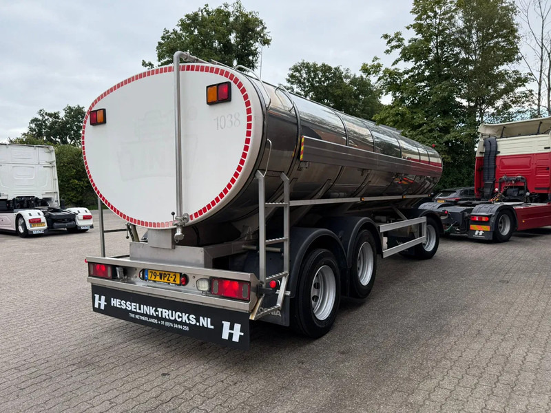 Magyar VM Tarm 19.000L RVS/INOX Melk/Milk/Milch Food 4 Rooms Liftas Nieuwe APK tot 23-7-2026 - Remorque citerne: photos 2 Magyar VM Tarm 19.000L RVS/INOX Melk/Milk/Milch Food 4 Rooms Liftas Nieuwe APK tot 23-7-2026 - Remorque citerne: photos 2