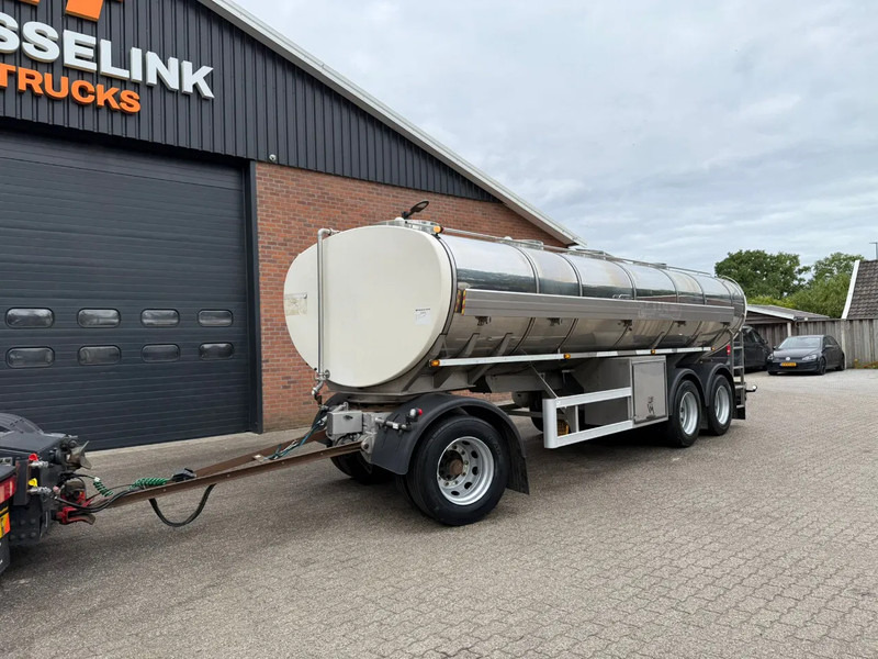 Magyar VM Tarm 19.000L RVS/INOX Melk/Milk/Milch Food 4 Rooms Liftas Nieuwe APK tot 23-7-2026 - Remorque citerne: photos 1 Magyar VM Tarm 19.000L RVS/INOX Melk/Milk/Milch Food 4 Rooms Liftas Nieuwe APK tot 23-7-2026 - Remorque citerne: photos 1