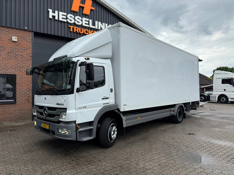 Camion fourgon Mercedes-Benz Atego 1218 7.1M Koffer LBW Standairco NL Truck APK 02-2026