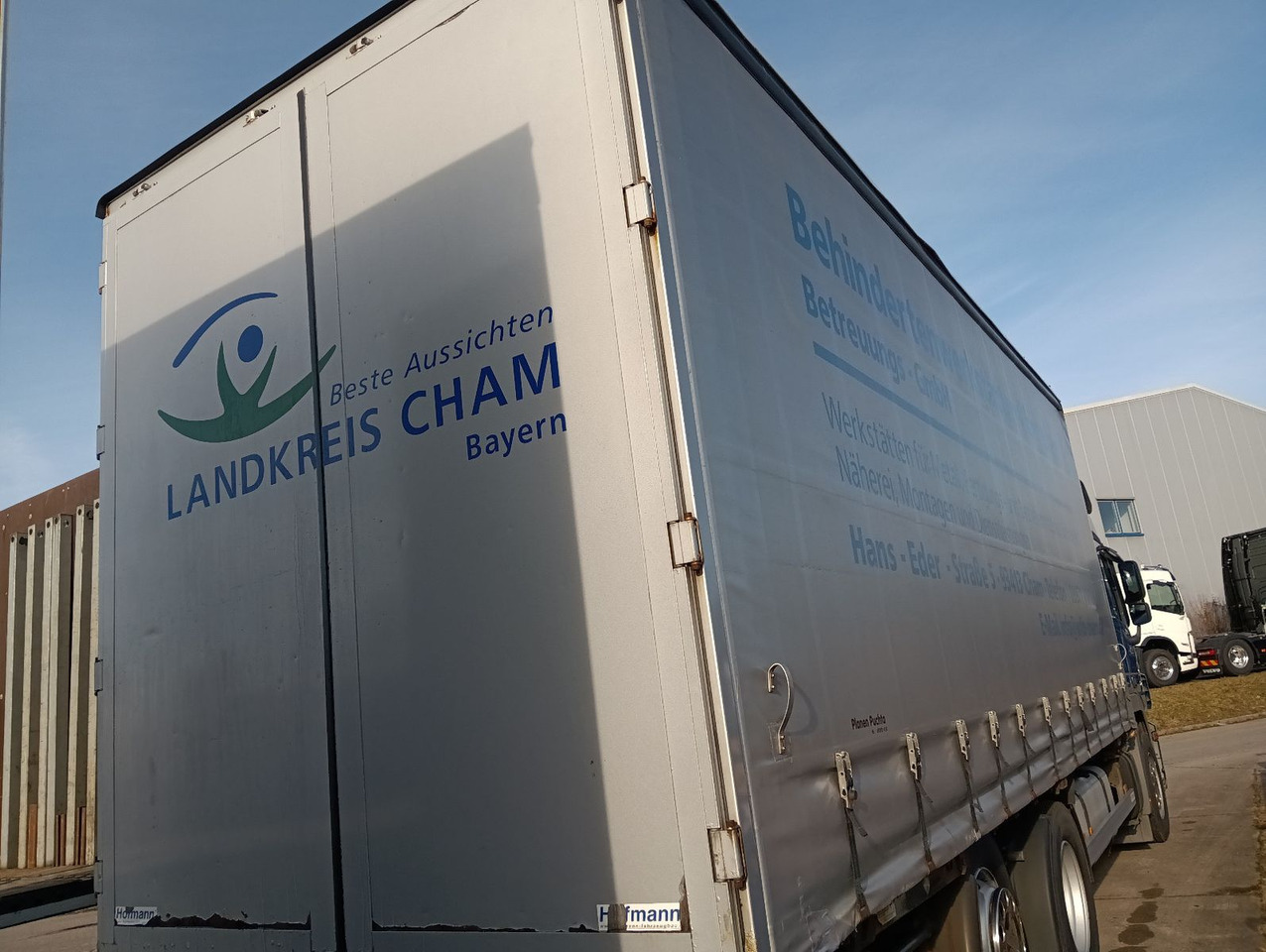 Carrosserie bâchee Hofmann 2xWB2205 C745 9/2007 Hubdach,Curtainsider,Edscha Hofmann 2xWB2205 C745 9/2007 Hubdach,Curtainsider,Edscha: photos 7