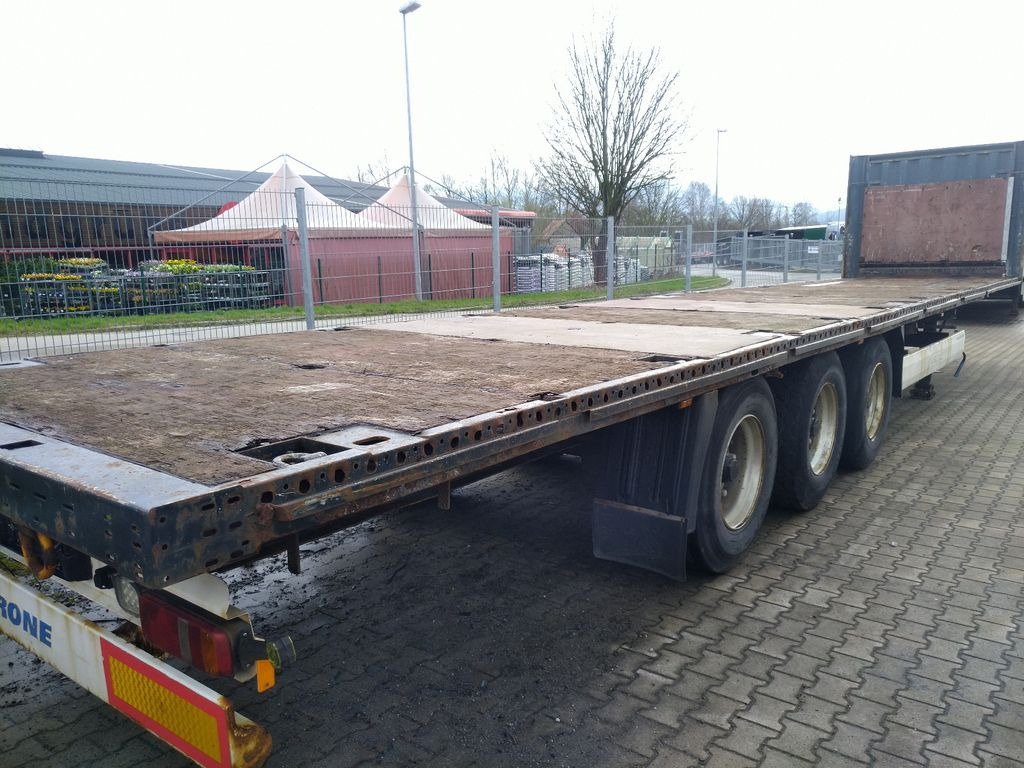 Krone SDP27 TwistLocks 40"+ 20" BPW Lift Rungentaschen - Semi-remorque plateau: photos 5 Krone SDP27 TwistLocks 40"+ 20" BPW Lift Rungentaschen - Semi-remorque plateau: photos 5