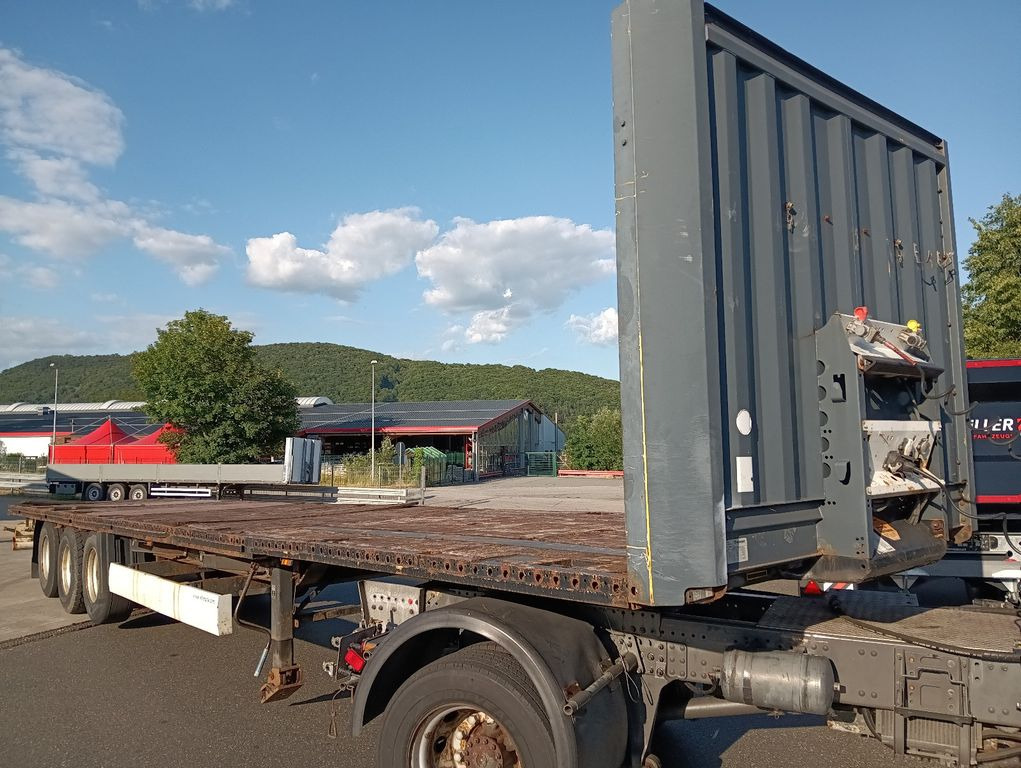Krone SDP27 TwistLocks 40"+ 20" BPW Lift Rungentaschen - Semi-remorque plateau: photos 3 Krone SDP27 TwistLocks 40"+ 20" BPW Lift Rungentaschen - Semi-remorque plateau: photos 3