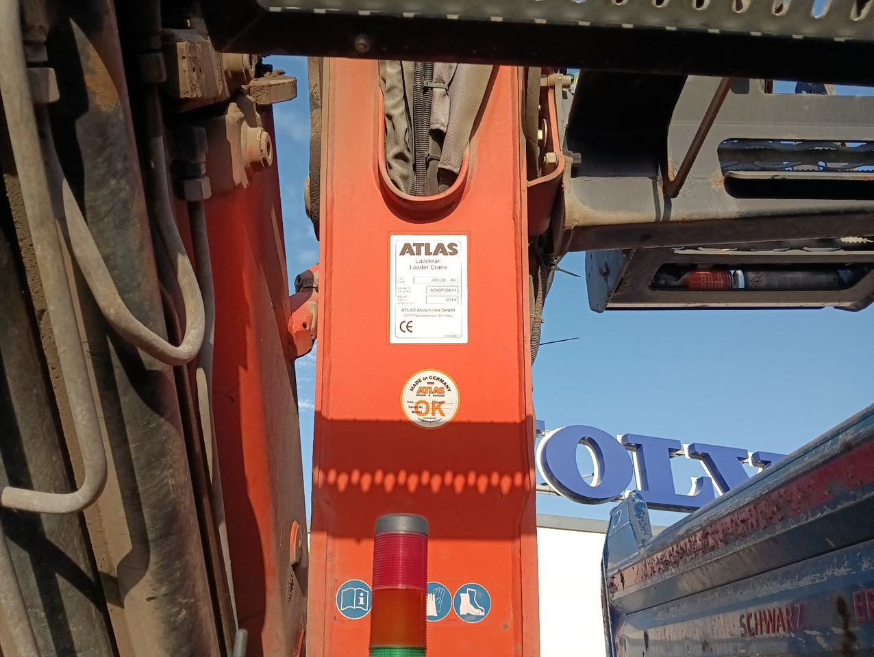 MAN TGS 26:480 6x4 EURO5 ATLAS 240.2E-A4 3-S-Kipper - Camion benne, Camion grue: photos 4 MAN TGS 26:480 6x4 EURO5 ATLAS 240.2E-A4 3-S-Kipper - Camion benne, Camion grue: photos 4