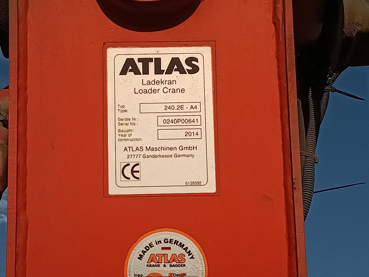 MAN TGS 26:480 6x4 EURO5 ATLAS 240.2E-A4 3-S-Kipper - Camion benne, Camion grue: photos 2 MAN TGS 26:480 6x4 EURO5 ATLAS 240.2E-A4 3-S-Kipper - Camion benne, Camion grue: photos 2