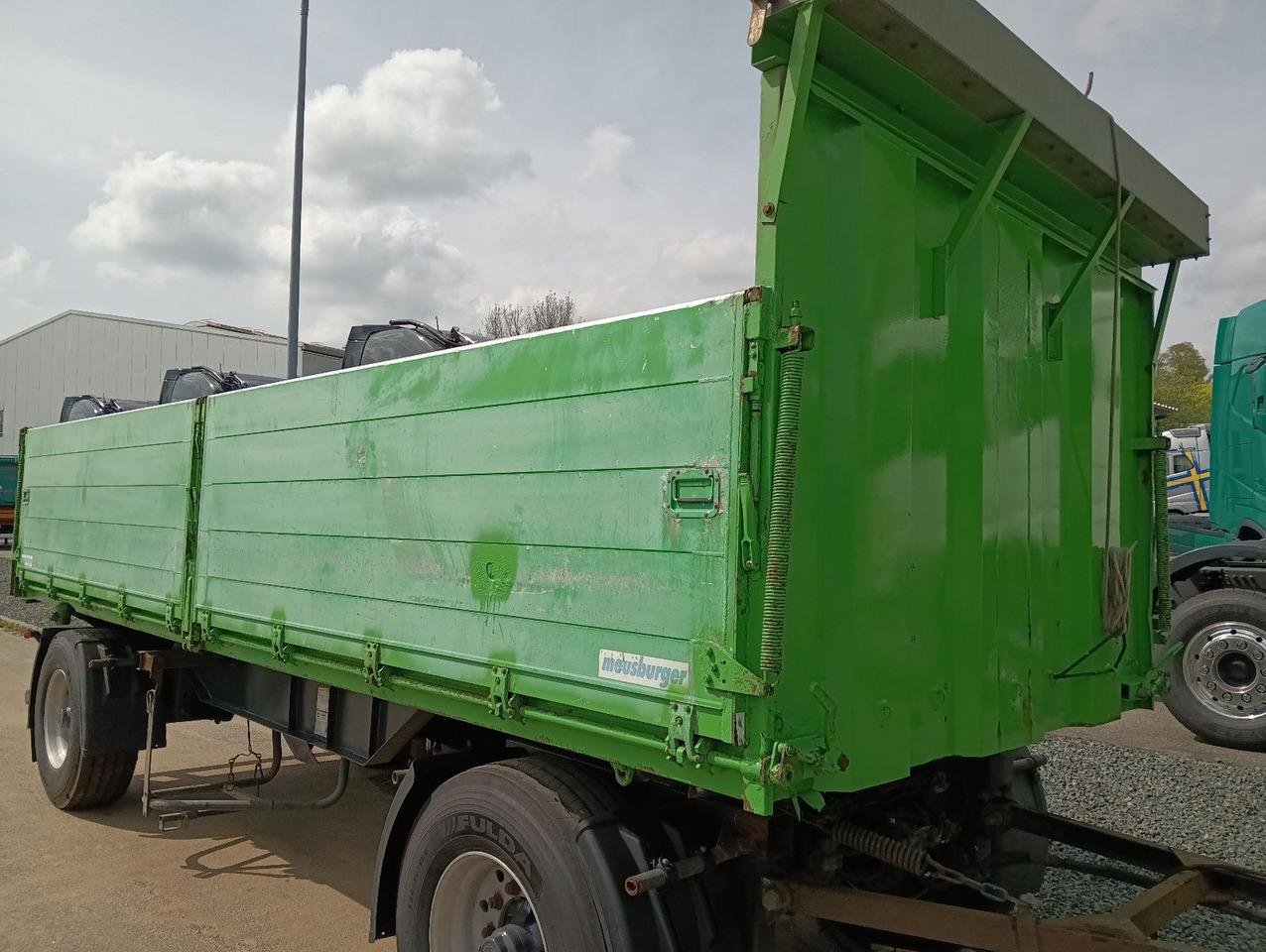 Meusburger 2-A 3-Seitenkipper 16m3 Getreide Alufelgen 4,6t - Remorque benne: photos 3 Meusburger 2-A 3-Seitenkipper 16m3 Getreide Alufelgen 4,6t - Remorque benne: photos 3