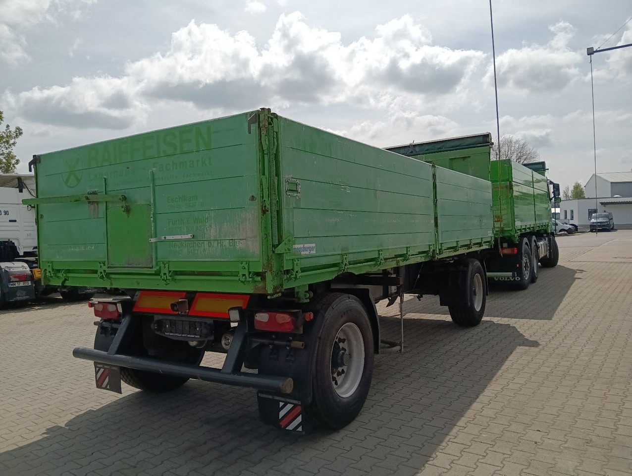 Meusburger 2-A 3-Seitenkipper 16m3 Getreide Alufelgen 4,6t - Remorque benne: photos 2 Meusburger 2-A 3-Seitenkipper 16m3 Getreide Alufelgen 4,6t - Remorque benne: photos 2