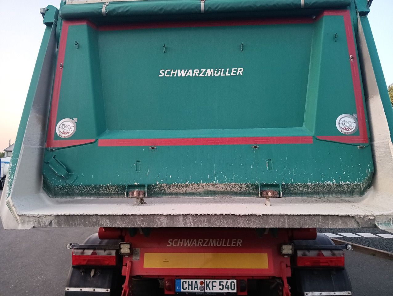 Semi-remorque benne Schwarzmüller 3-A Alumulde ALCOA 27m3 SAF Lift 5,4t el.Verdeck: photos 20