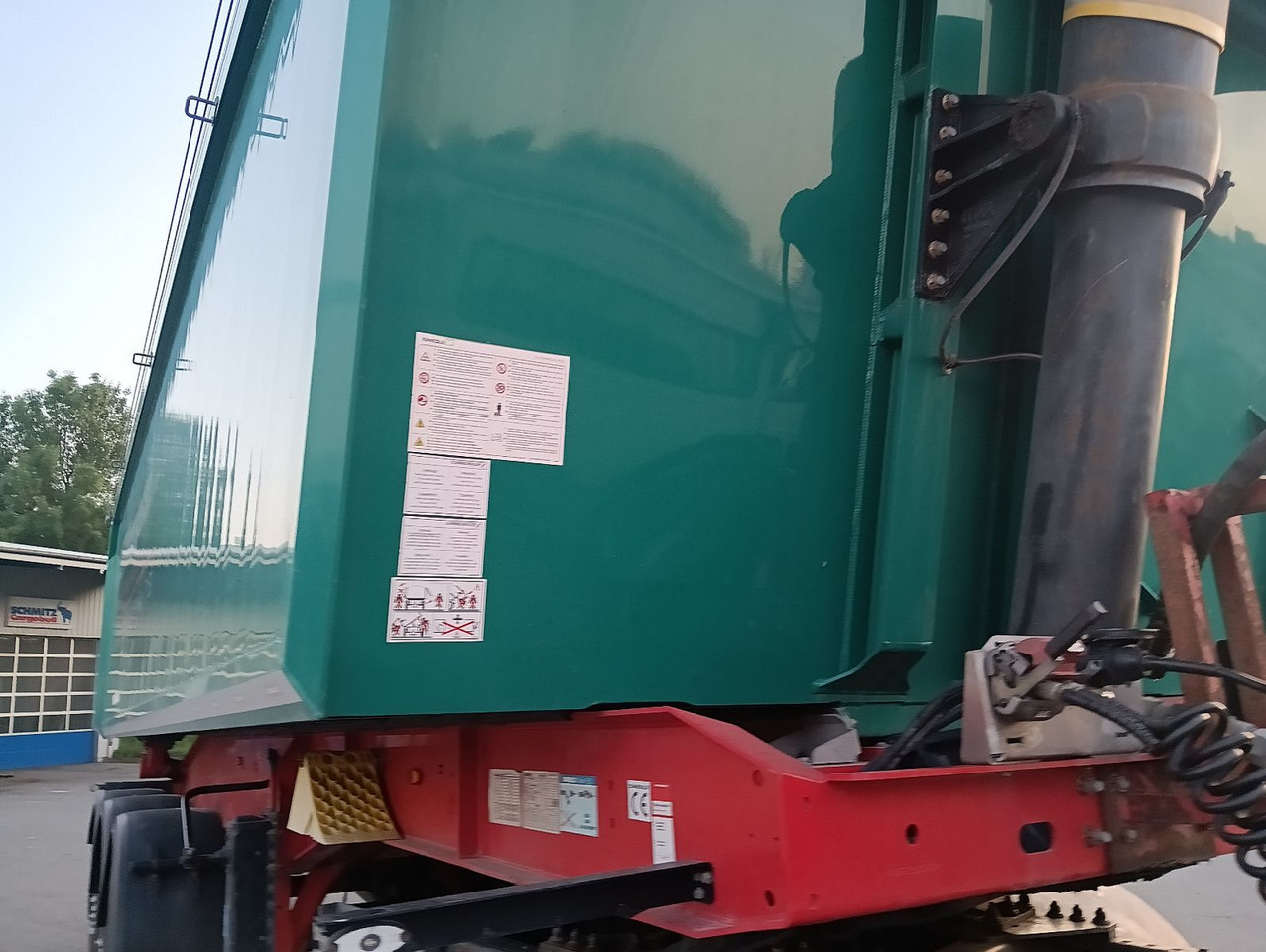 Semi-remorque benne Schwarzmüller 3-A Alumulde ALCOA 27m3 SAF Lift 5,4t el.Verdeck: photos 14