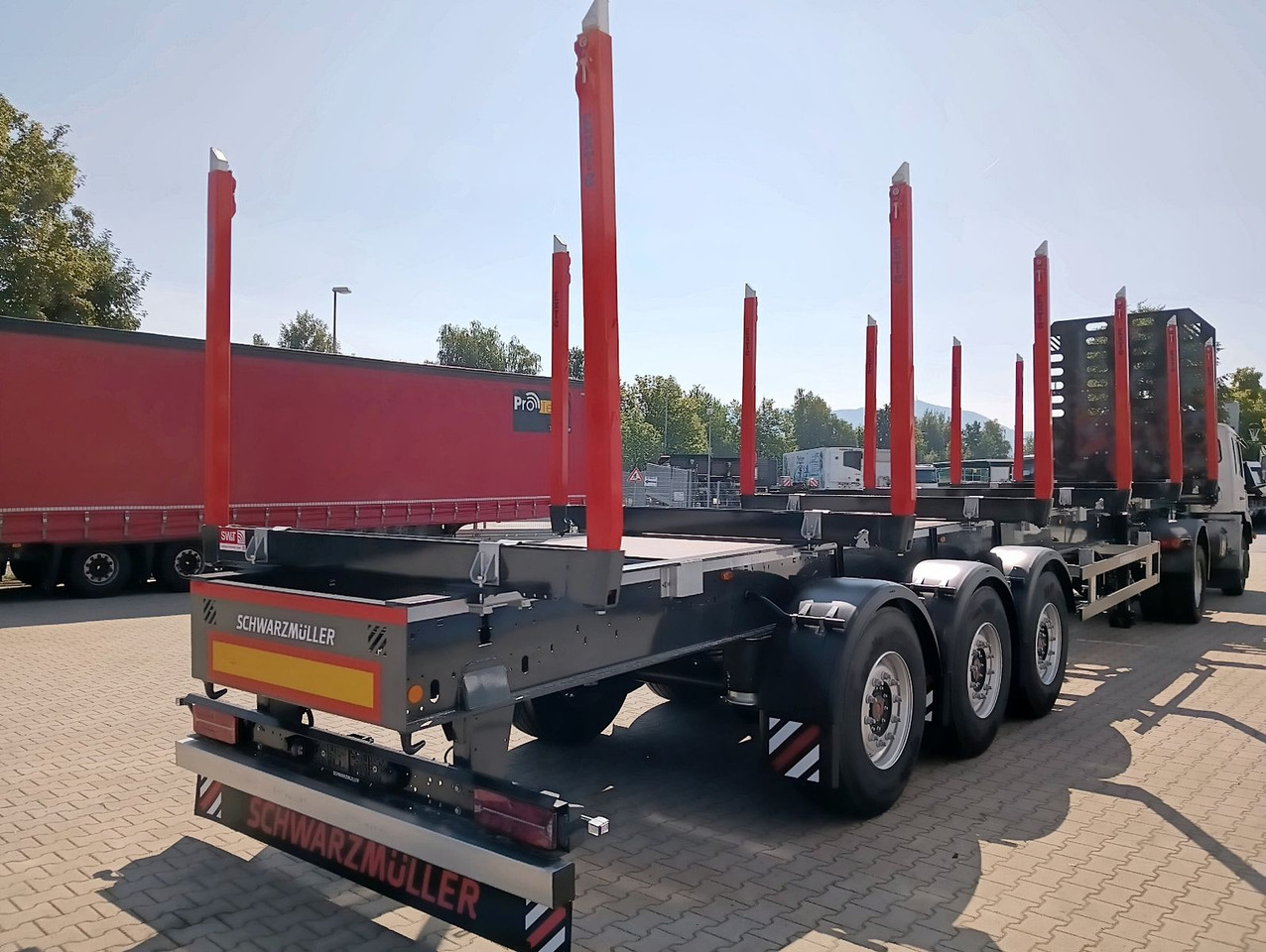 Semi-remorque grumier neuf Schwarzmüller 3-A Rungensattel 6xExte144S 5560kg NEU sofort Schwarzmüller 3-A Rungensattel 6xExte144S 5560kg NEU sofort: photos 22