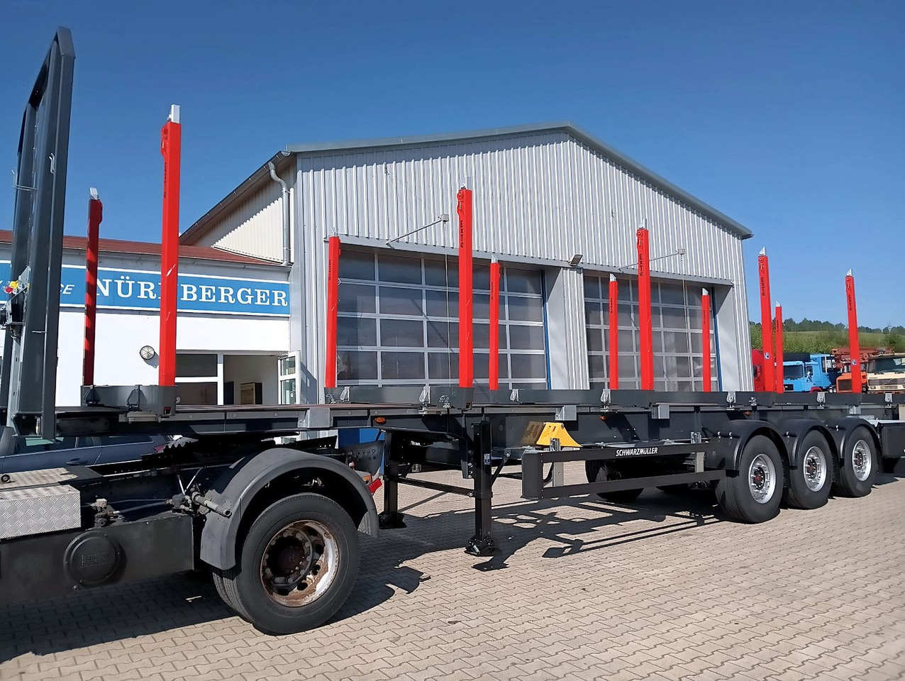 Semi-remorque grumier neuf Schwarzmüller 3-A Rungensattel 6xExte144S 5560kg NEU sofort Schwarzmüller 3-A Rungensattel 6xExte144S 5560kg NEU sofort: photos 26