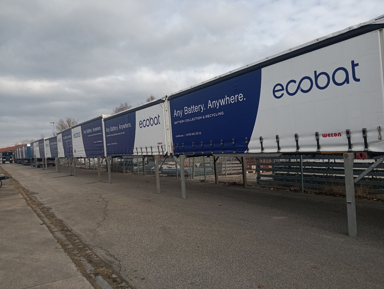 Carrosserie bâchee neuf Wecon 4x Duke WPR715 SG RAPIDO  Staplerhalter verzinkt: photos 22