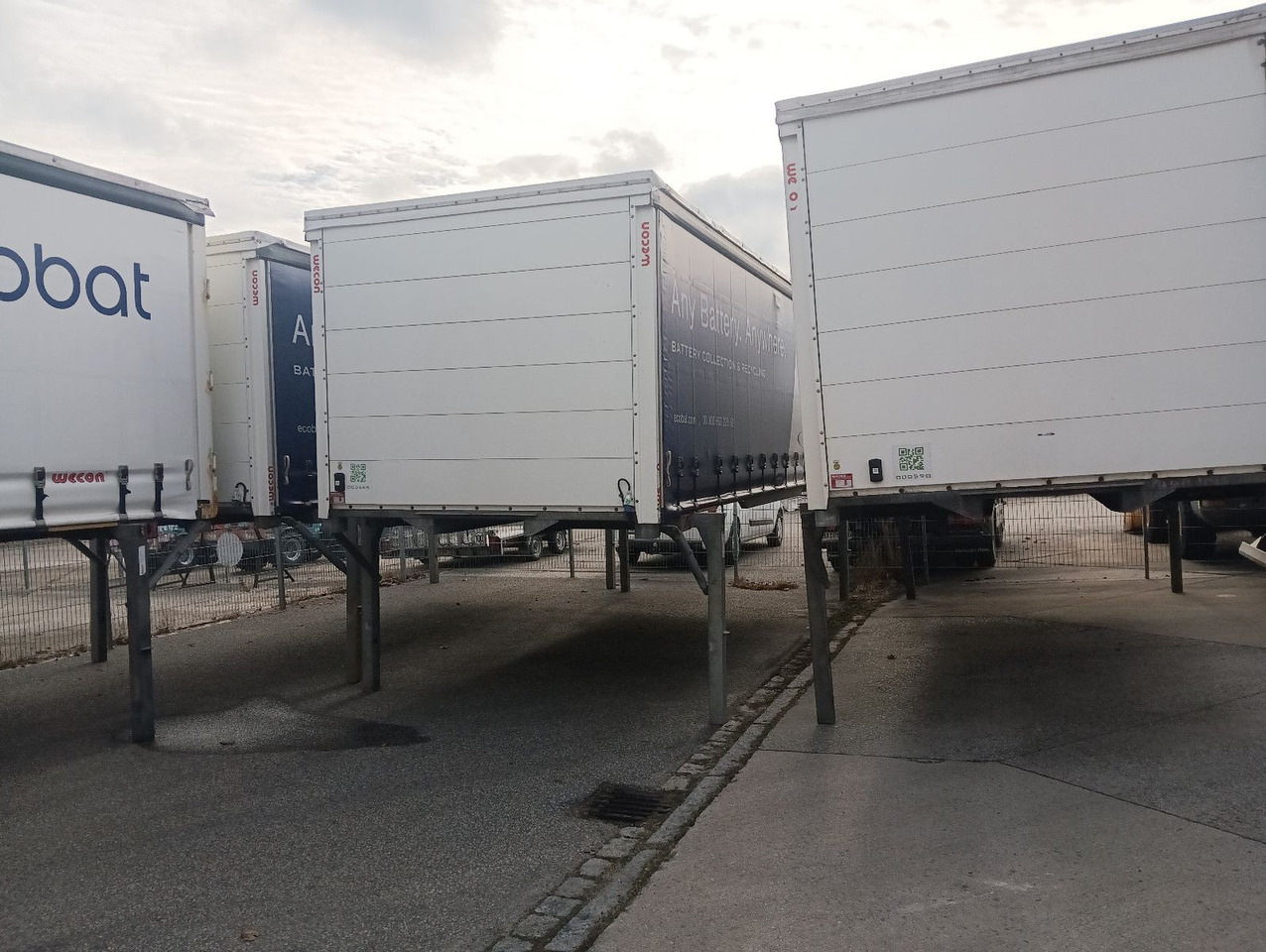 Carrosserie bâchee neuf Wecon 4x Duke WPR715 SG RAPIDO  Staplerhalter verzinkt: photos 24