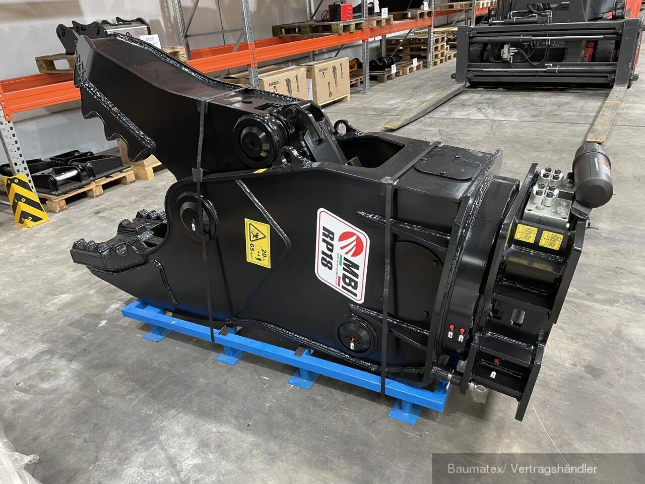 MBi 2.000kg, f. 18- 26to. Bagger "Special price!" - Cisaille de démolition pour Pelle: photos 1 MBi 2.000kg, f. 18- 26to. Bagger "Special price!" - Cisaille de démolition pour Pelle: photos 1