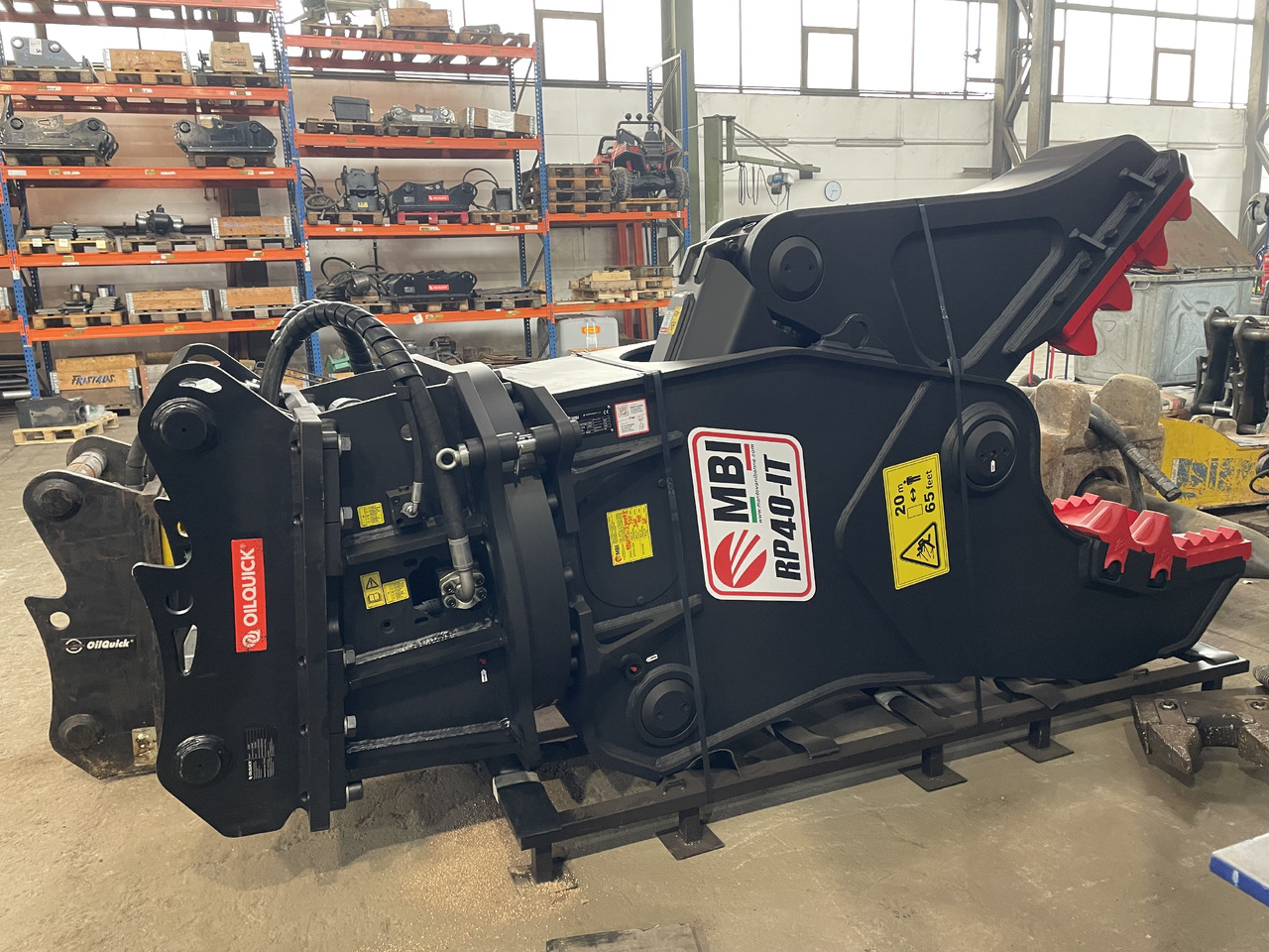 MBi RP40IT f. Bagger 35- 50to. - Cisaille de démolition pour Pelle: photos 1 MBi RP40IT f. Bagger 35- 50to. - Cisaille de démolition pour Pelle: photos 1