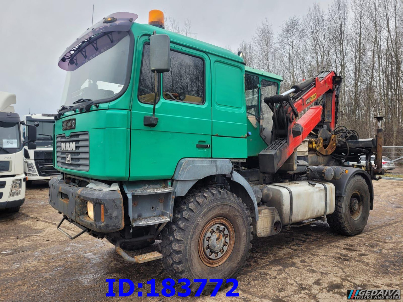 MAN 18.410 4x4 + Epsilon Palfinger SRX39 - Camion grumier, Camion grue: photos 1 MAN 18.410 4x4 + Epsilon Palfinger SRX39 - Camion grumier, Camion grue: photos 1