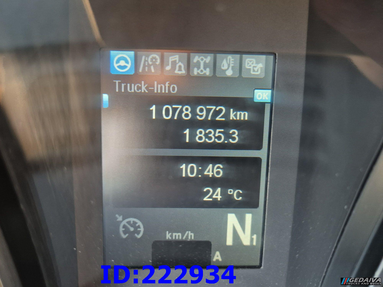 Châssis cabine MERCEDES-BENZ Actros 2545  6x2 Euro5: photos 14