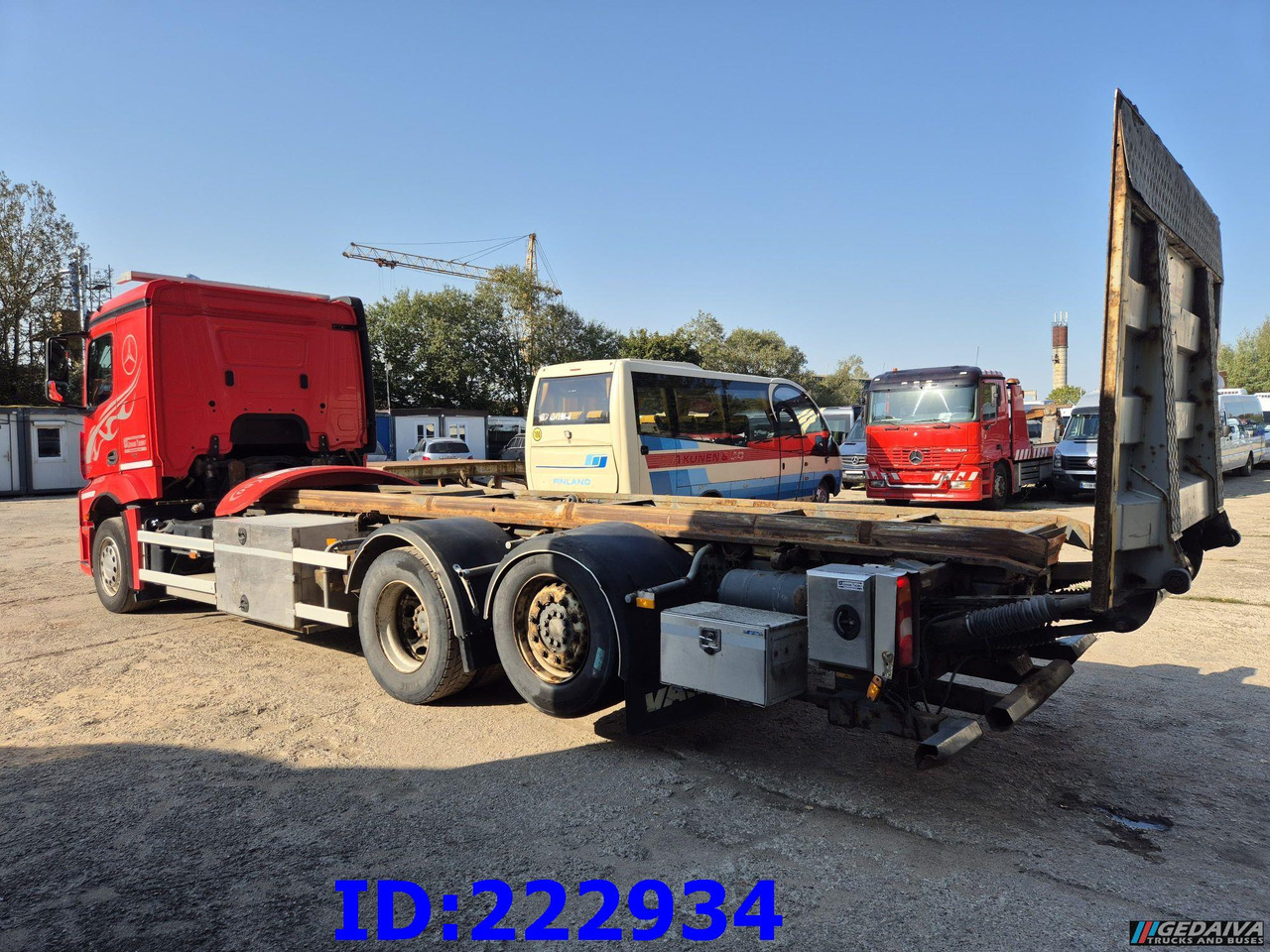 Châssis cabine MERCEDES-BENZ Actros 2545  6x2 Euro5: photos 6