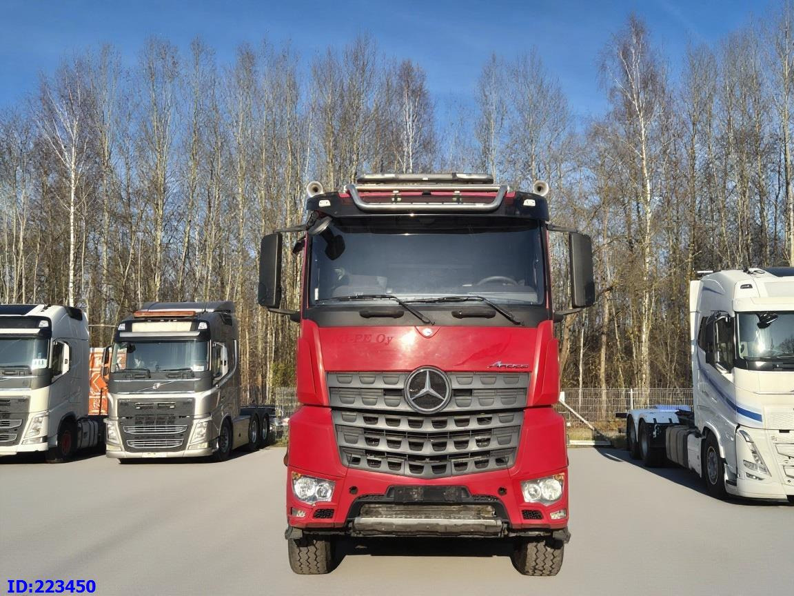 MERCEDES-BENZ Arocs 4163 8x4 FULL STEEL (Engine defect) - Châssis cabine: photos 2 MERCEDES-BENZ Arocs 4163 8x4 FULL STEEL (Engine defect) - Châssis cabine: photos 2