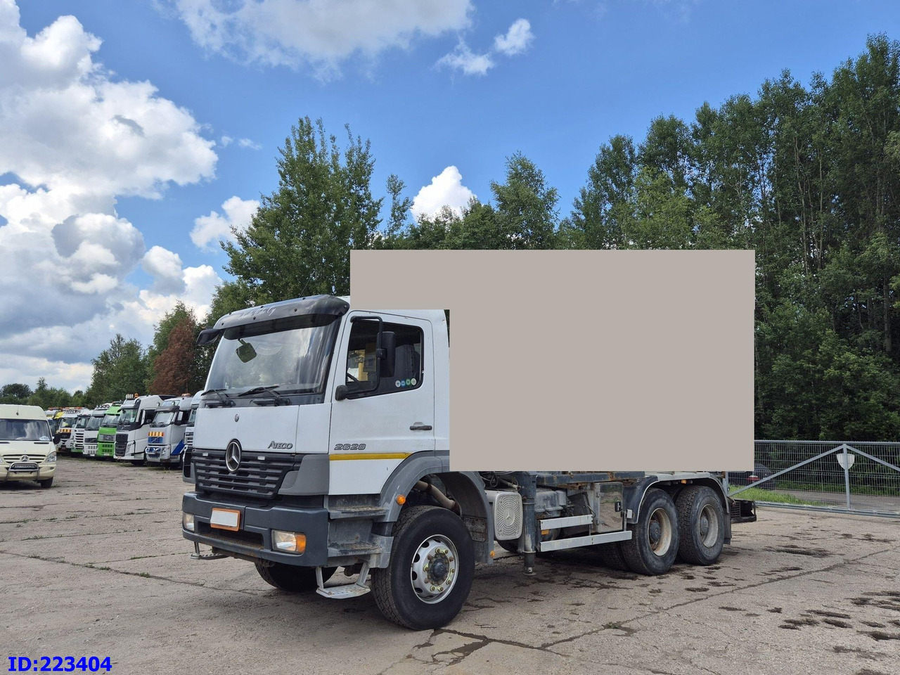 MERCEDES-BENZ Atego 2628 6x4 Full steel - Châssis cabine: photos 1 MERCEDES-BENZ Atego 2628 6x4 Full steel - Châssis cabine: photos 1