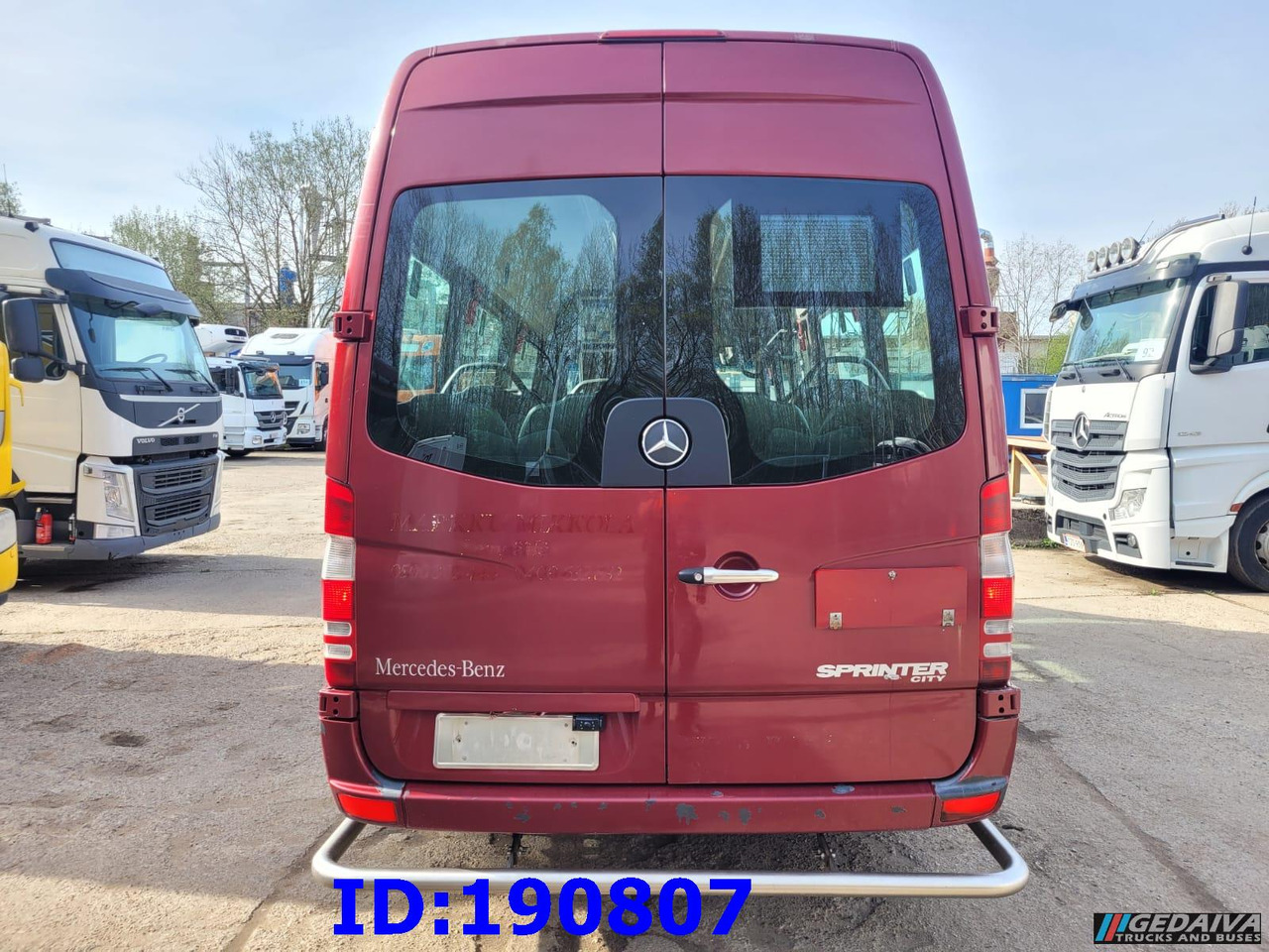 Bus urbain MERCEDES-BENZ Sprinter 516 City35 Euro5 22 Place: photos 6