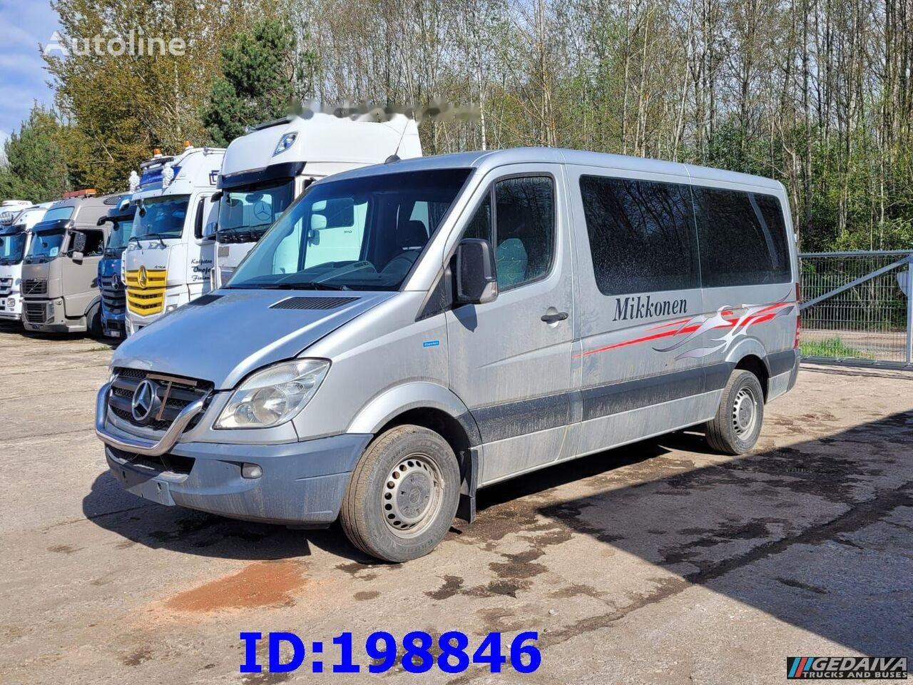 Autocar Mercedes-Benz Sprinter 316 Euro5 (Engine problem)