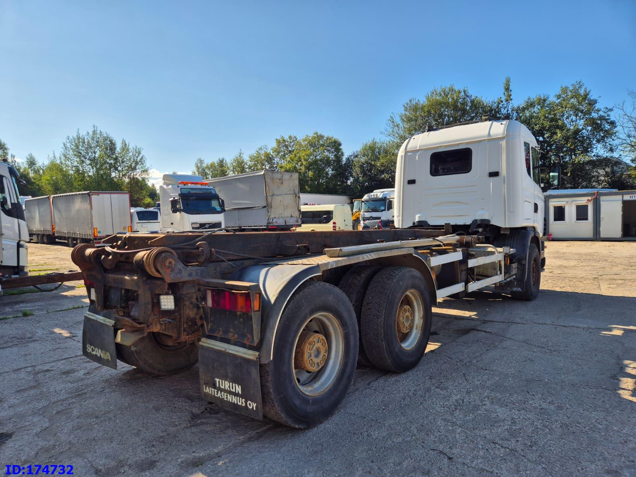 SCANIA 144 - 6x4 - Full Steel - Big Axles - 3 Pedals - Camion benne: photos 5 SCANIA 144 - 6x4 - Full Steel - Big Axles - 3 Pedals - Camion benne: photos 5