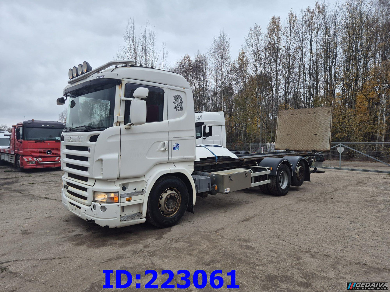 SCANIA R480 6X2 3 Pedals - Châssis cabine: photos 1 SCANIA R480 6X2 3 Pedals - Châssis cabine: photos 1