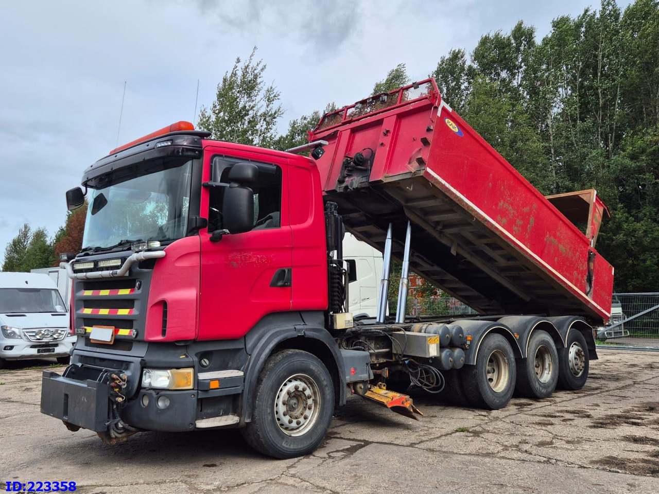 SCANIA R500 8x4 V8 - Camion benne: photos 1 SCANIA R500 8x4 V8 - Camion benne: photos 1