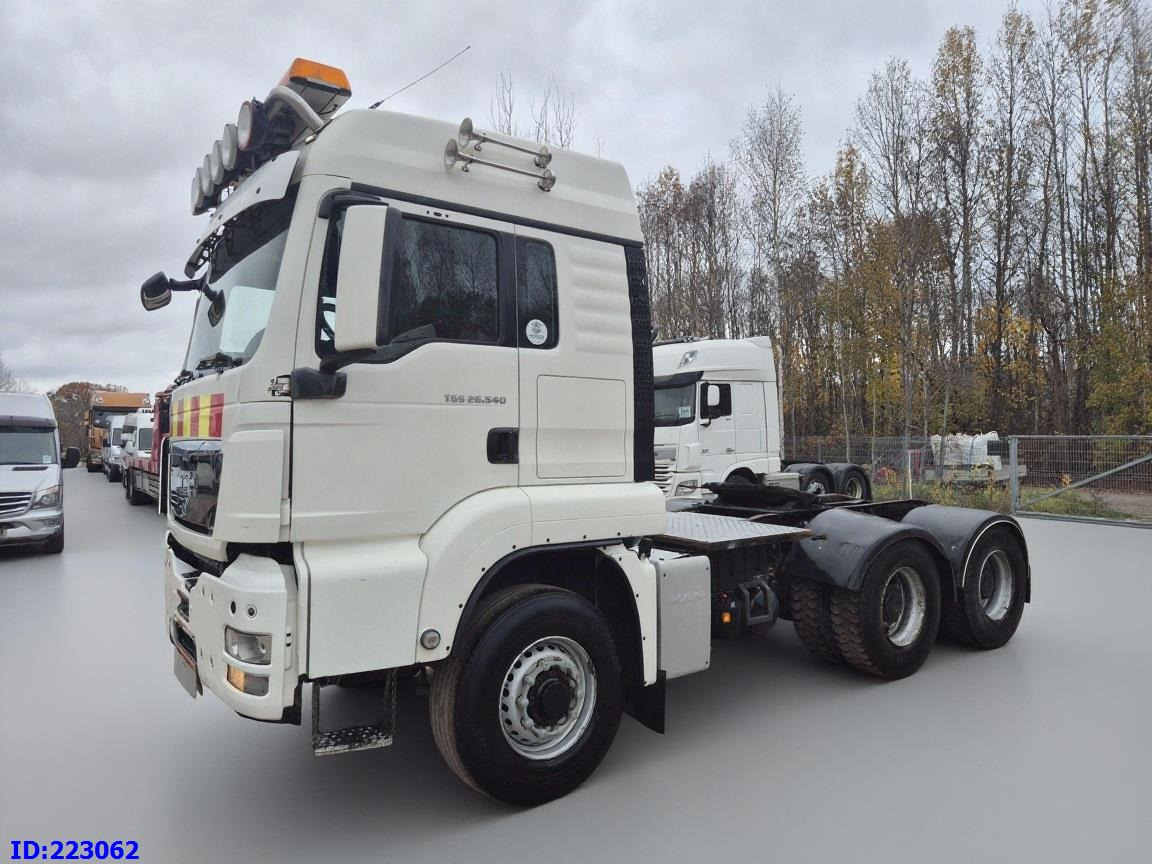 MAN TGS 26.540 - 6X6 - Euro5 - manual - Tracteur routier: photos 1 MAN TGS 26.540 - 6X6 - Euro5 - manual - Tracteur routier: photos 1