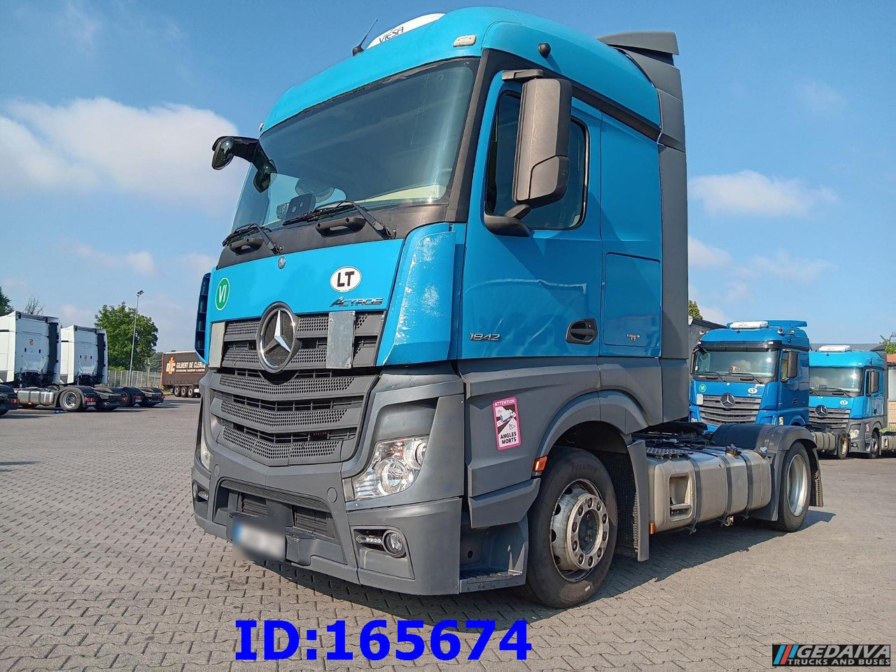 MERCEDES-BENZ Actros 1842 - Mega - Euro6 - Tracteur routier: photos 1 MERCEDES-BENZ Actros 1842 - Mega - Euro6 - Tracteur routier: photos 1