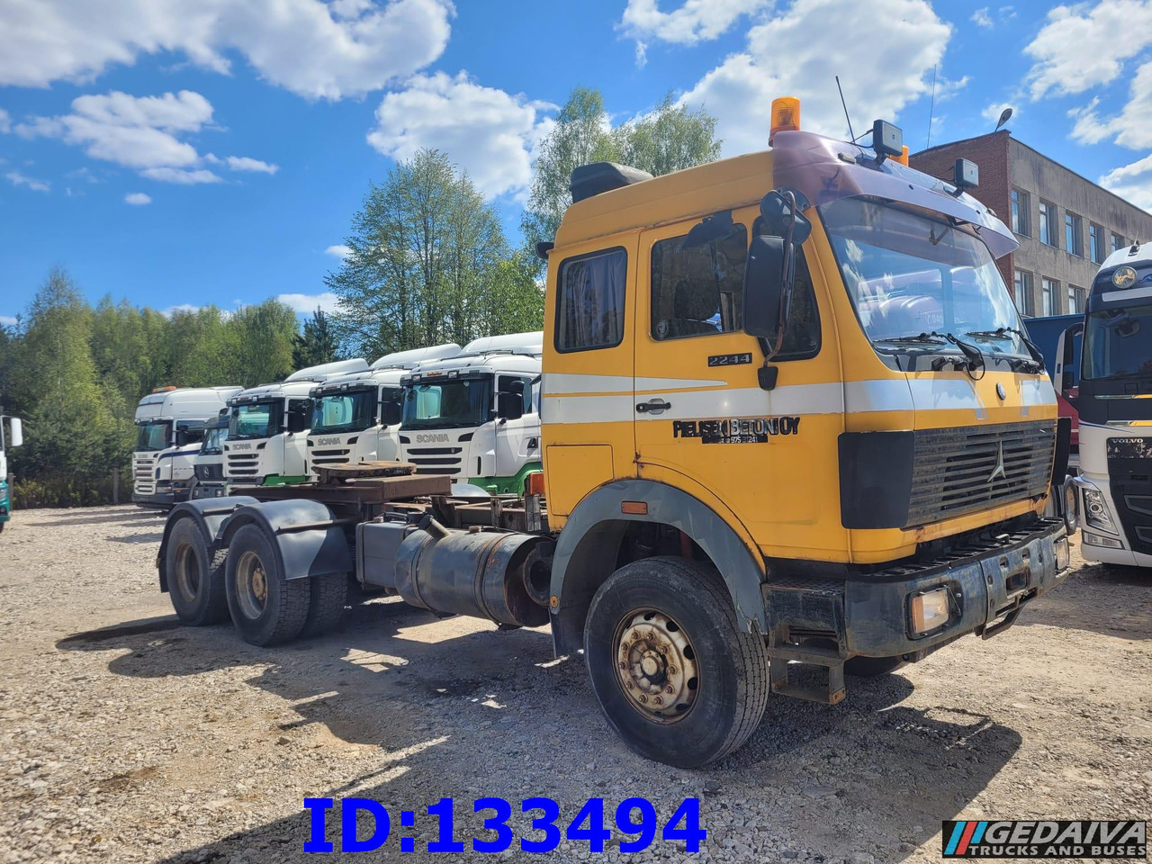 MERCEDES-BENZ SK 2544 6x2 - Manual - Full Steel - Tracteur routier: photos 3 MERCEDES-BENZ SK 2544 6x2 - Manual - Full Steel - Tracteur routier: photos 3