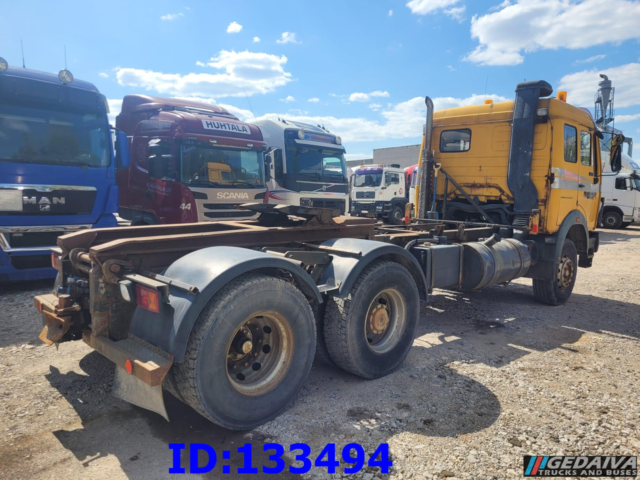 MERCEDES-BENZ SK 2544 6x2 - Manual - Full Steel - Tracteur routier: photos 4 MERCEDES-BENZ SK 2544 6x2 - Manual - Full Steel - Tracteur routier: photos 4