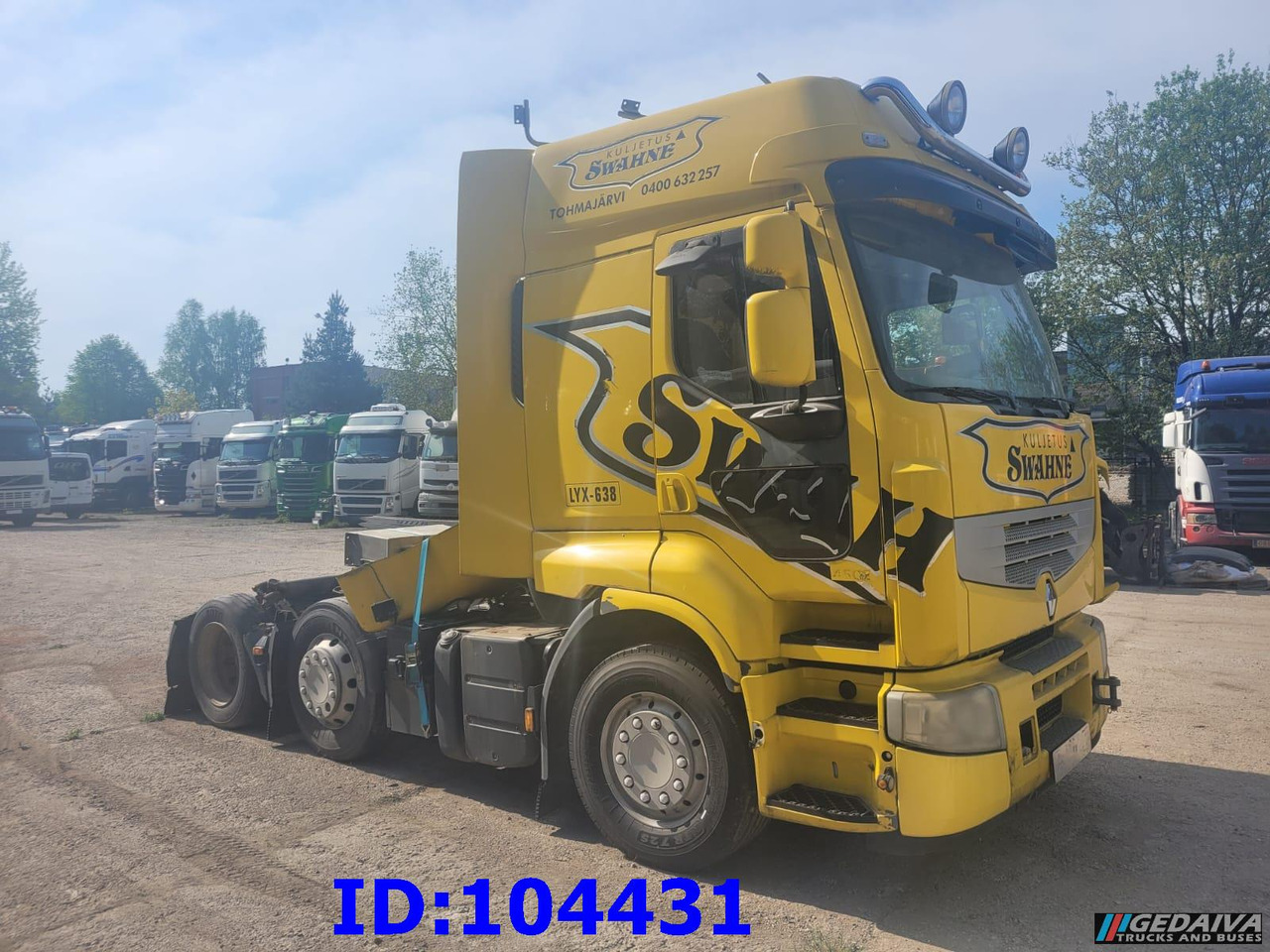 RENAULT Premium 450 6x2 Manual (No gearbox) - Tracteur routier: photos 1 RENAULT Premium 450 6x2 Manual (No gearbox) - Tracteur routier: photos 1