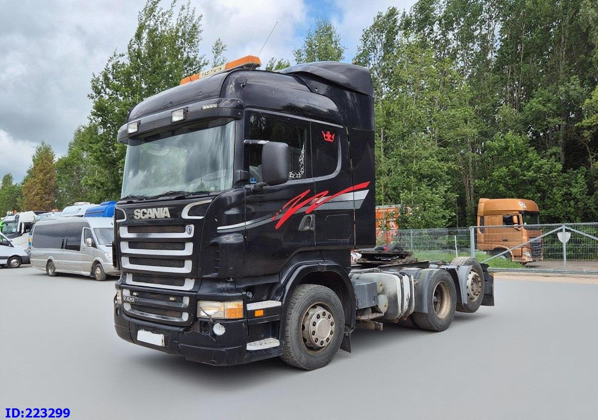 SCANIA R420 6x2 MANUAL - Tracteur routier: photos 1 SCANIA R420 6x2 MANUAL - Tracteur routier: photos 1