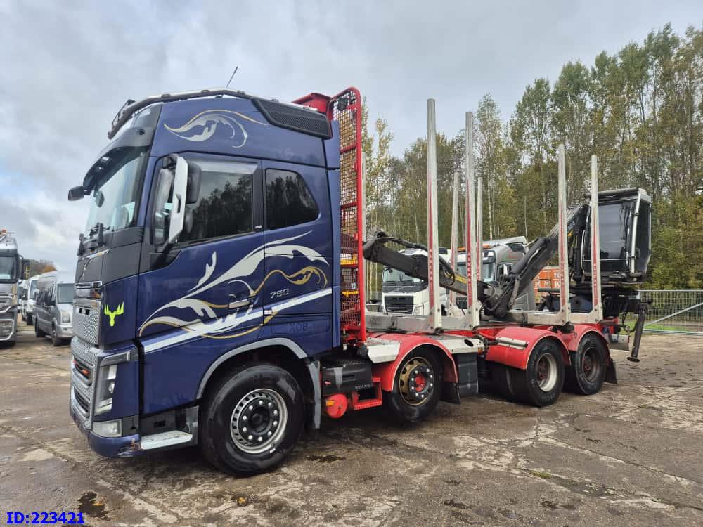 VOLVO FH16 750HP 8x4 + KESLA CRANE - Camion grumier: photos 1 VOLVO FH16 750HP 8x4 + KESLA CRANE - Camion grumier: photos 1