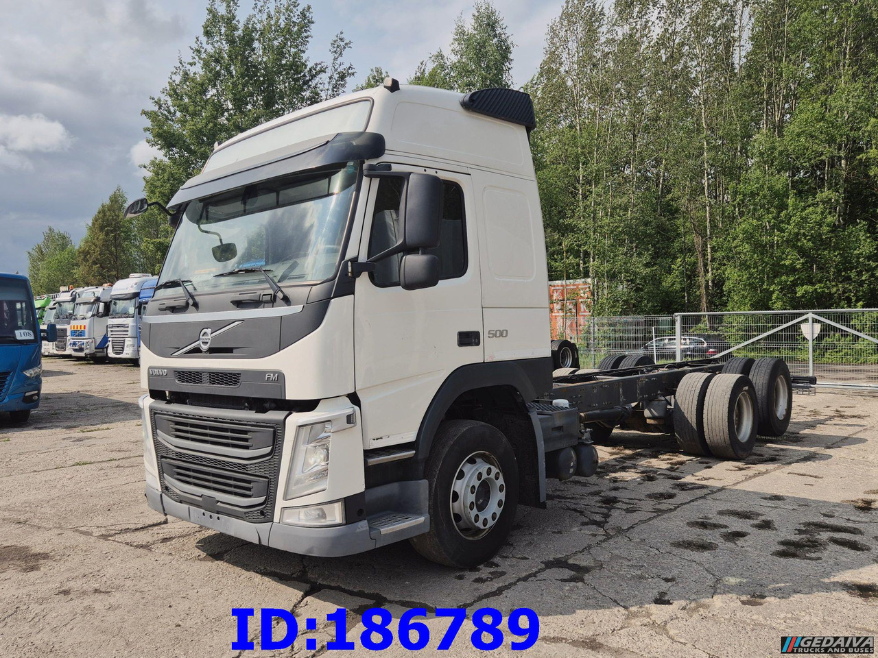 Châssis cabine VOLVO FM13 500HP 6x2