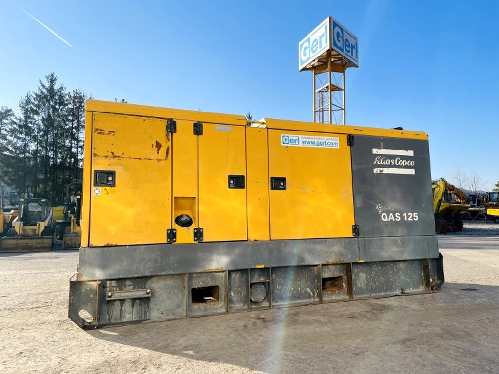 Atlas Copco QAS125 (3945) - Groupe électrogène: photos 1 Atlas Copco QAS125 (3945) - Groupe électrogène: photos 1