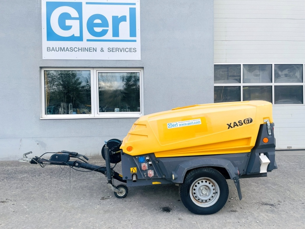 Compresseur d'air Atlas Copco XAS67 (3977)